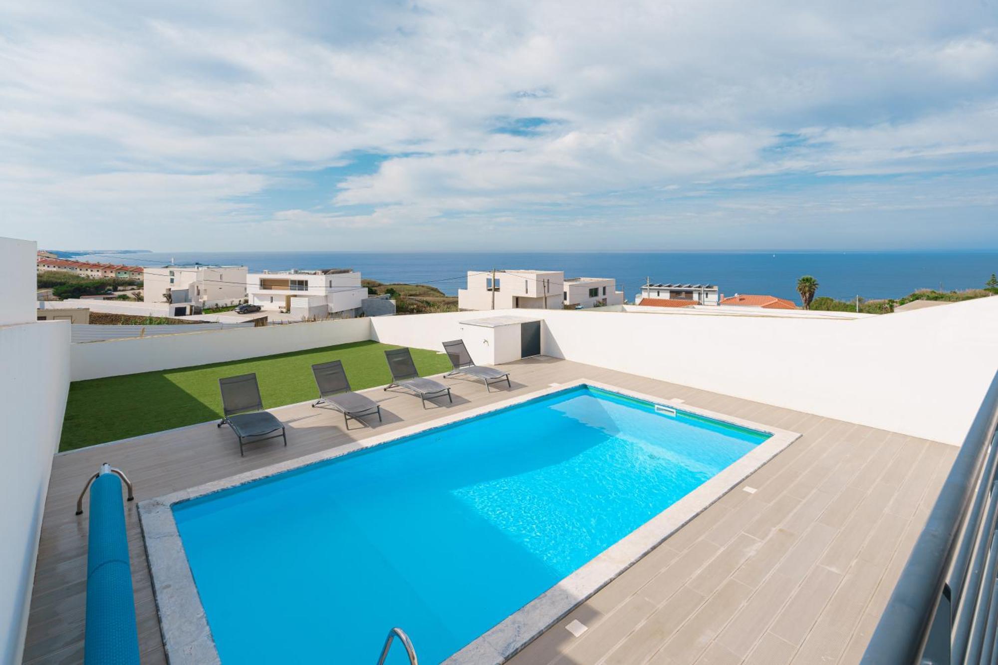 Silver Villa With Ocean View Lourinhã Exterior photo